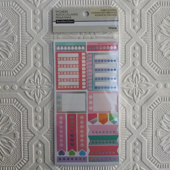 Recollections Planner Accessories Stickers 110 pc - Picture 1 of 4